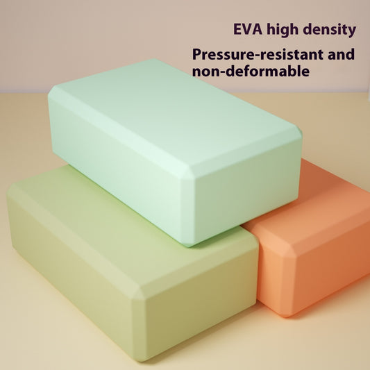 Blocchi yoga in schiuma EVA Monocolore